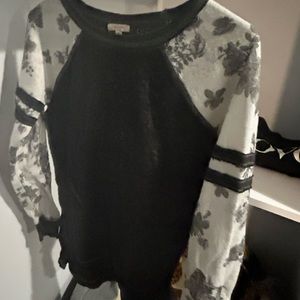 Maurice’s Flower Sleeve Sweatshirt